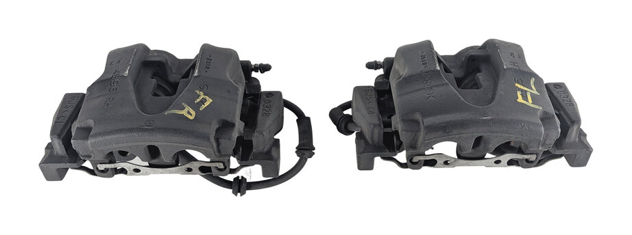 Thumbnail 3: 12-19 MERCEDES GL GLS ML (W166 X166) FRONT LEFT & RIGHT BRAKE CALIPER SET-2