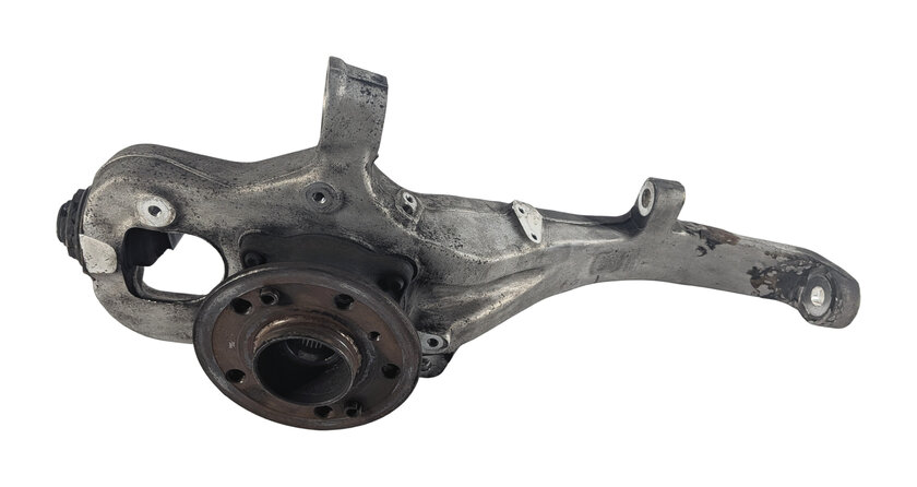 12-19 MERCEDES GL GLE GLS ML (W166 X166) FRONT LEFT SPINDLE KNUCKLE WHEEL HUB