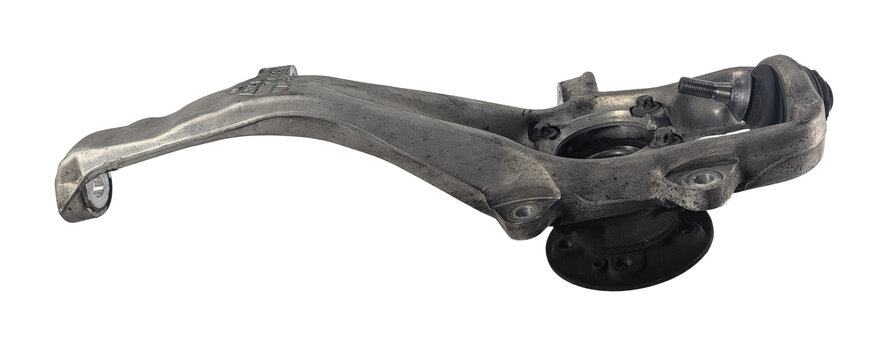 Thumbnail 6: 12-19 MERCEDES GL GLE GLS ML (W166 X166) FRONT LEFT SPINDLE KNUCKLE WHEEL HUB