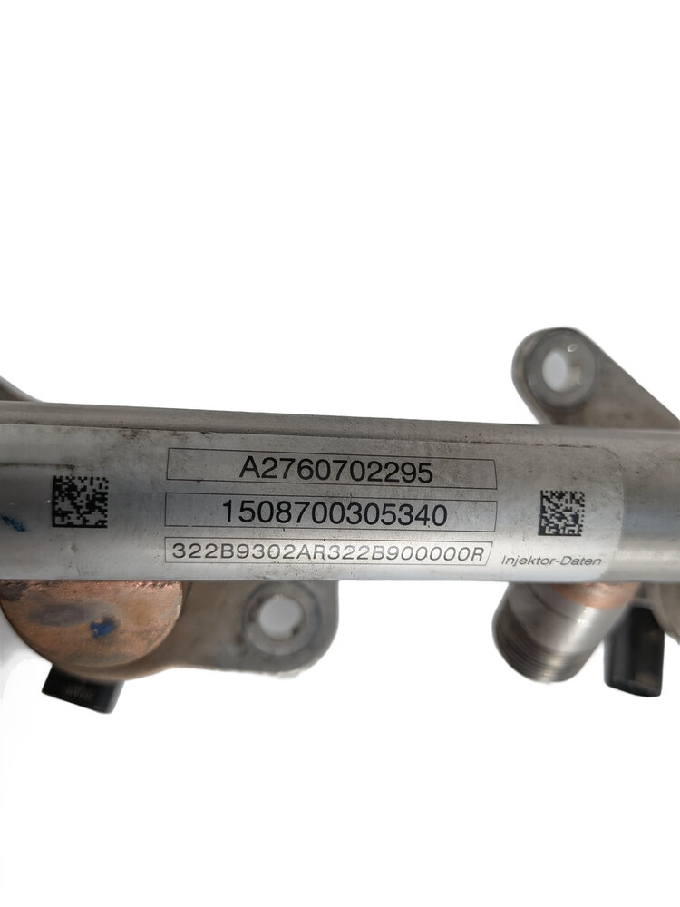 Thumbnail 9: 15-16 MERCEDES GL450 GLE400 X166 M276 LEFT/RIGHT FUEL RAIL SET/2 w/6 INJECTORS