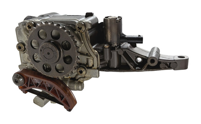 Thumbnail 6: 15-16 MB GL450 ML400 GLE400 GLE450 GLE550e X166 W166 3.0L M276 ENGINE OIL PUMP
