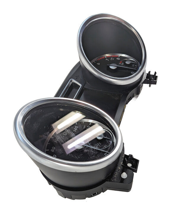 Thumbnail 5: 15-16 MERCEDES GL450 GL550 (X166) SPEEDOMETER INSTRUMENT GAUGE CLUSTER (155k)