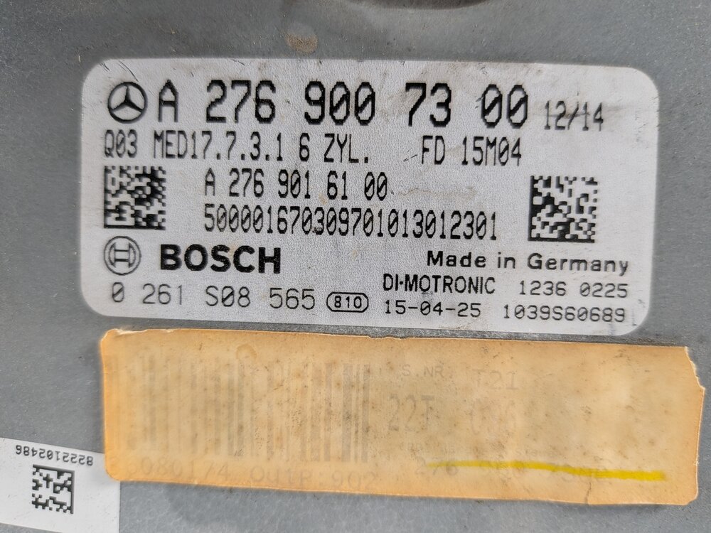 Thumbnail 9: 15-20 MERCEDES E400 GL450 GLE450 ML400 SL450 3.0L TURBO ENGINE CONTROL MODULE