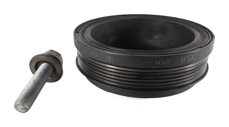 Thumbnail 2: 15-23 MERCEDES W205 W212 W166 X166 W222 W231 W218 3.0L M276 HARMONIC BALANCER
