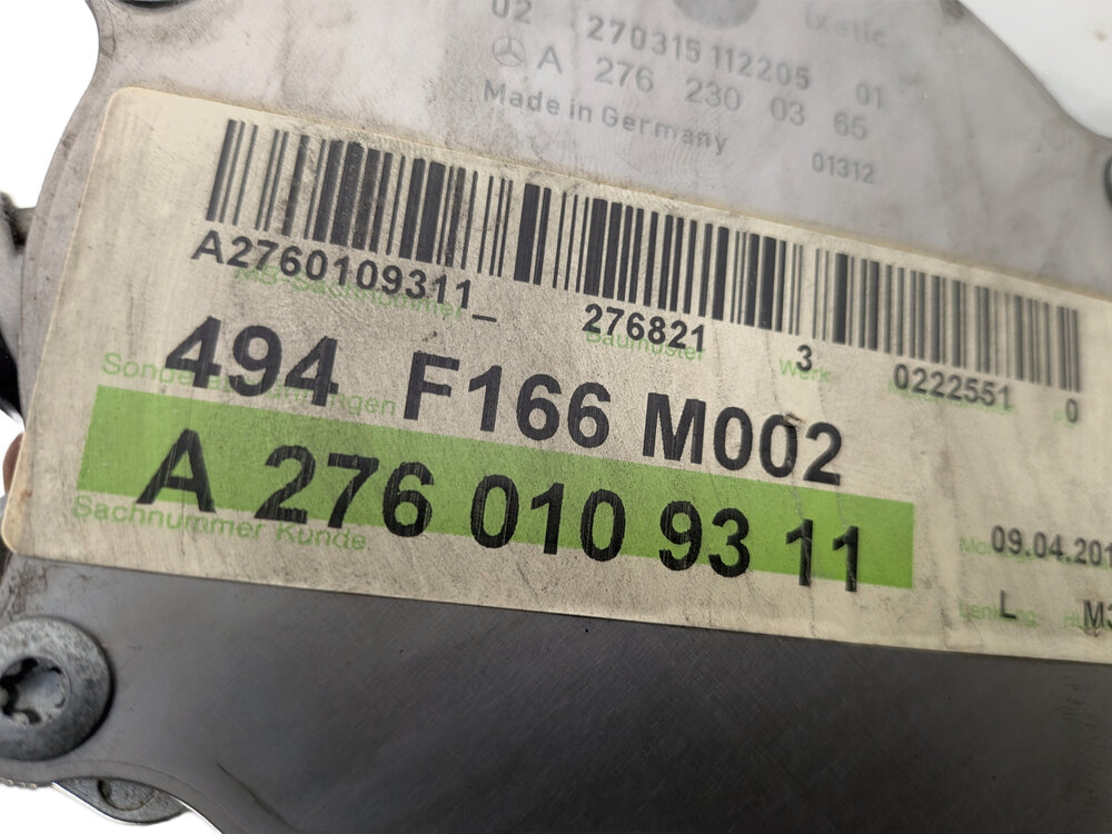 Thumbnail 9: 11-20 MERCEDES CL G GL GLE GLS ML S (C216 R231 X166 W166 W221 W222) VACUUM PUMP