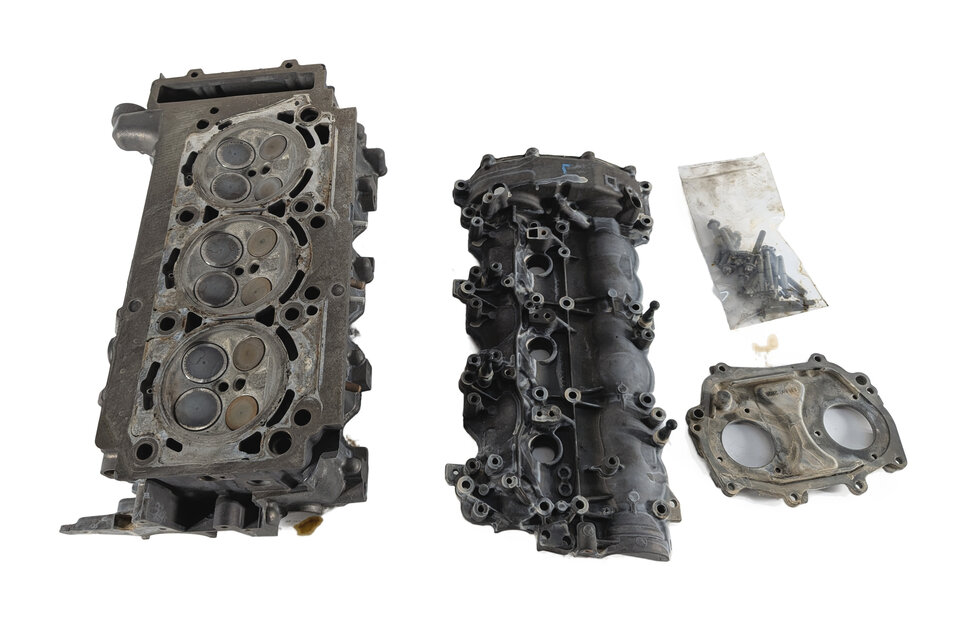 Thumbnail 3: 15-23 MERCEDES W205 W212 W166 X166 W222 W231 W218 3.0L M276 LEFT CYLINDER HEAD