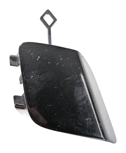 Thumbnail 4: 2015 MERCEDES GL450 (X166) FRONT BUMPER TOWING TOW HOOK EYE CAP COVER (Black)