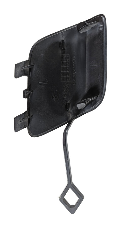 Thumbnail 7: 2015 MERCEDES GL450 (X166) FRONT BUMPER TOWING TOW HOOK EYE CAP COVER (Black)