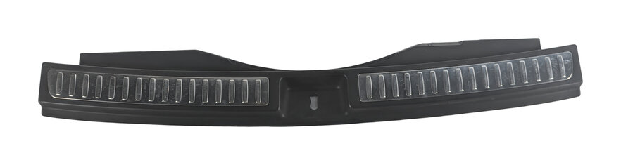 Thumbnail 4: 2015 MERCEDES GL450 (X166) REAR CARGO SILL SCUFF PLATE TRIM w/ STAINLESS INSERTS