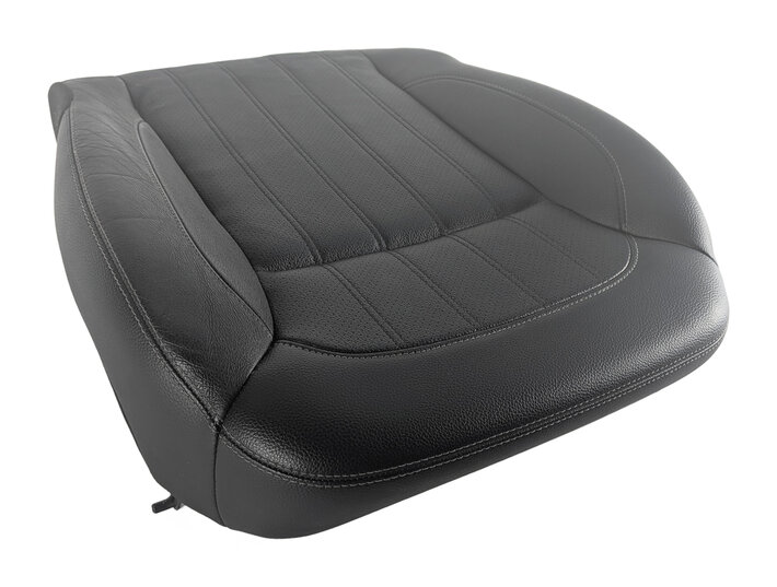 15 MERCEDES GL450 X166 FRONT RIGHT PASSENGER SEAT BOTTOM CUSHION HEATED (Black)