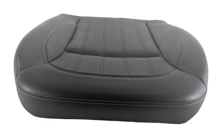 Thumbnail 2: 15 MERCEDES GL450 X166 FRONT RIGHT PASSENGER SEAT BOTTOM CUSHION HEATED (Black)