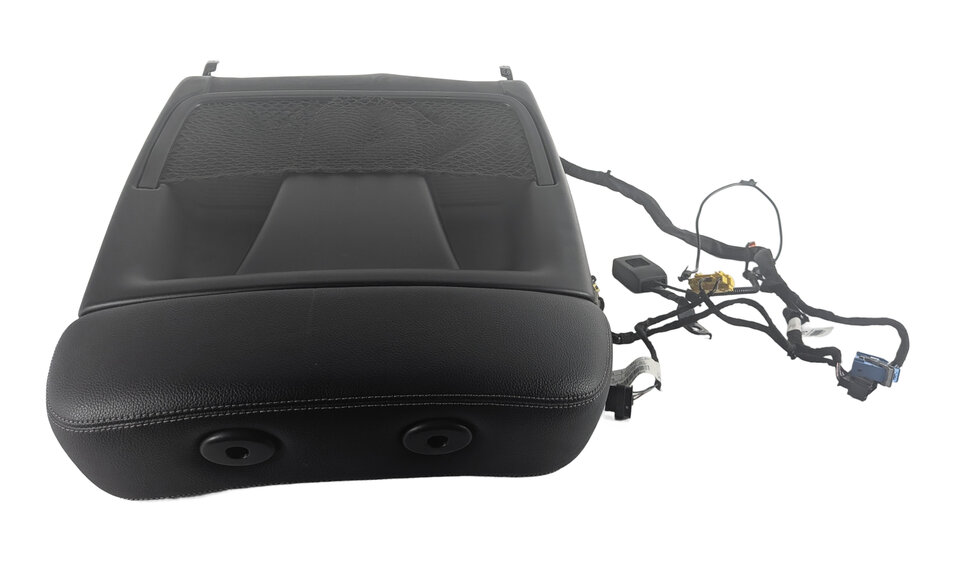 Thumbnail 6: 2015 MERCEDES GL450 X166 FRONT RIGHT PASSENGER UPPER SEAT BACK w/ BUCKLE (Black)