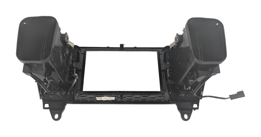 Thumbnail 6: 2015 MERCEDES GL450 (X166) FRONT CENTER DASH AIR AC VENT w/ SCREEN TRIM (Black)