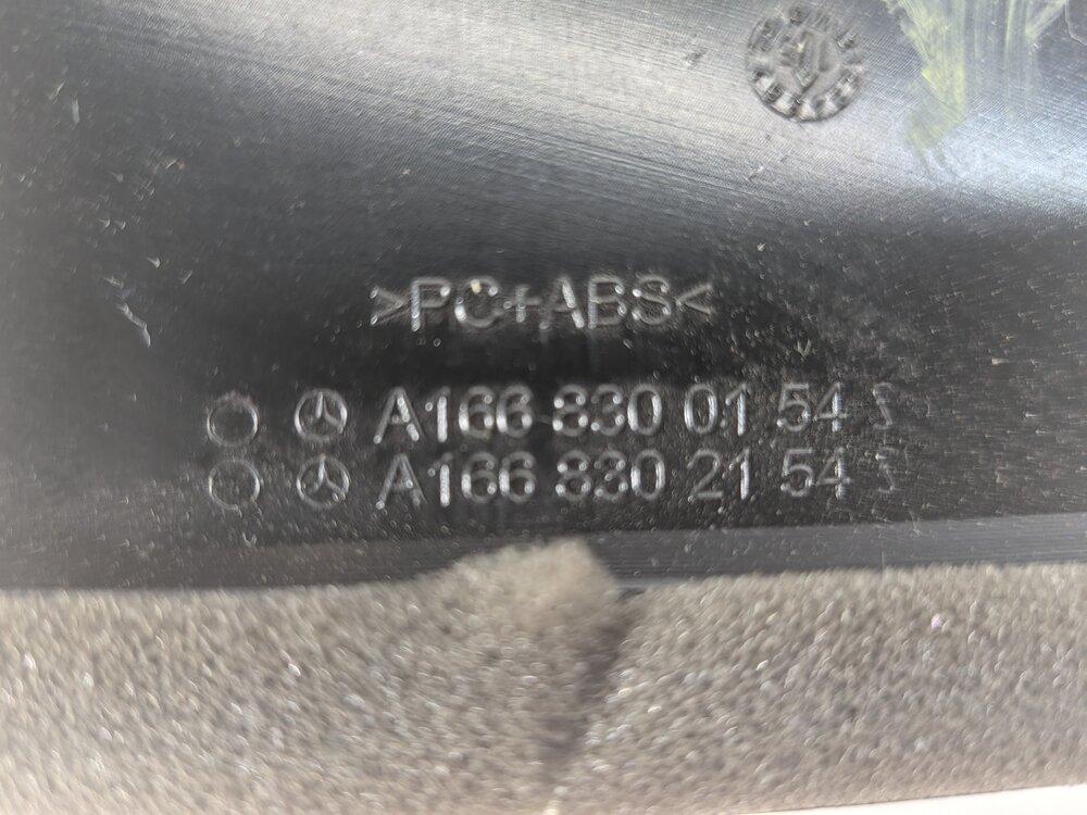 Thumbnail 9: 2015 MERCEDES GL450 (X166) FRONT LEFT DRIVER DASH HEAT AIR AC HVAC VENT (Black)