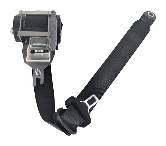 Thumbnail 3: 2015 MERCEDES GL450 (X166) REAR 2ND ROW LEFT SEAT SEATBELT RETRACTOR (Black)