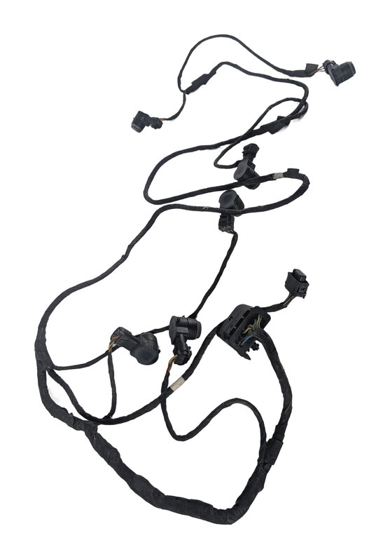 Thumbnail 5: 2015 MERCEDES GL450 (X166) FRONT PARK ASSIST PDC SENSOR SET/6 w/ HARNESS (Black)