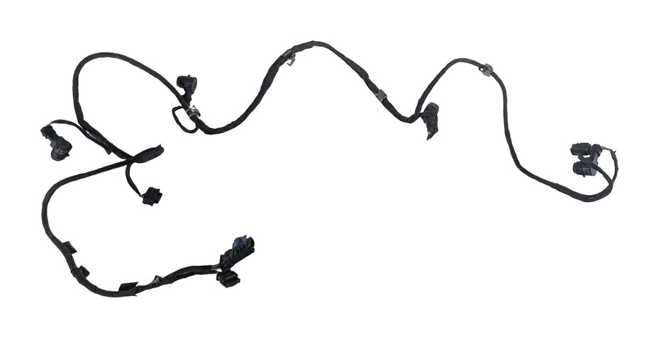 Thumbnail 3: 2015 MERCEDES GL450 (X166) REAR PARK ASSIST PDC SENSOR SET/4 w/ HARNESS (Black)