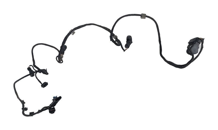 Thumbnail 4: 2015 MERCEDES GL450 (X166) REAR PARK ASSIST PDC SENSOR SET/4 w/ HARNESS (Black)