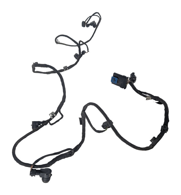 Thumbnail 5: 2015 MERCEDES GL450 (X166) REAR PARK ASSIST PDC SENSOR SET/4 w/ HARNESS (Black)