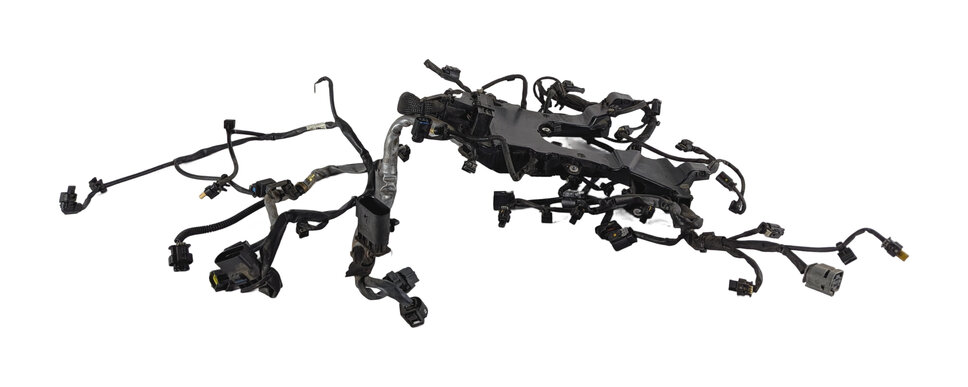 Thumbnail 2: 2015 MERCEDES GL450 (X166) 3.0L (276.821) ENGINE MOTOR WIRE WIRING HARNESS LOOM