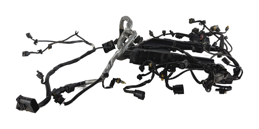 Thumbnail 6: 2015 MERCEDES GL450 (X166) 3.0L (276.821) ENGINE MOTOR WIRE WIRING HARNESS LOOM