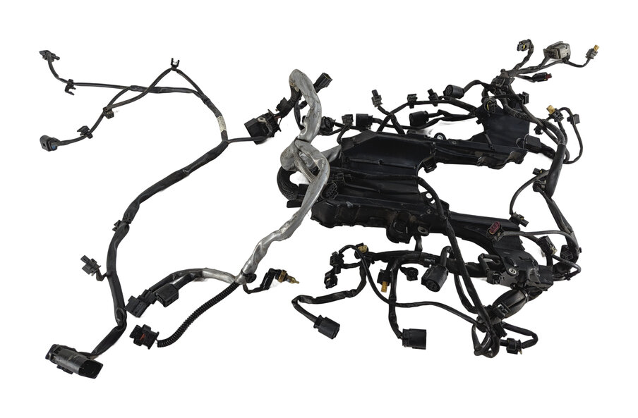 Thumbnail 7: 2015 MERCEDES GL450 (X166) 3.0L (276.821) ENGINE MOTOR WIRE WIRING HARNESS LOOM