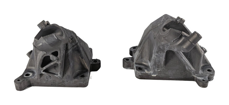 Thumbnail 2: 2015 MERCEDES GL450 (X166) 3.0L (276.821) ENGINE LEFT/RIGHT MOUNT BRACKET SET/2