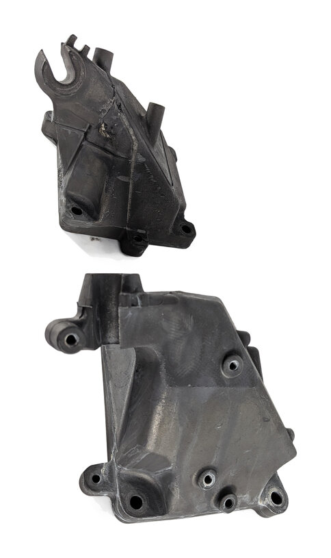 Thumbnail 4: 2015 MERCEDES GL450 (X166) 3.0L (276.821) ENGINE LEFT/RIGHT MOUNT BRACKET SET/2