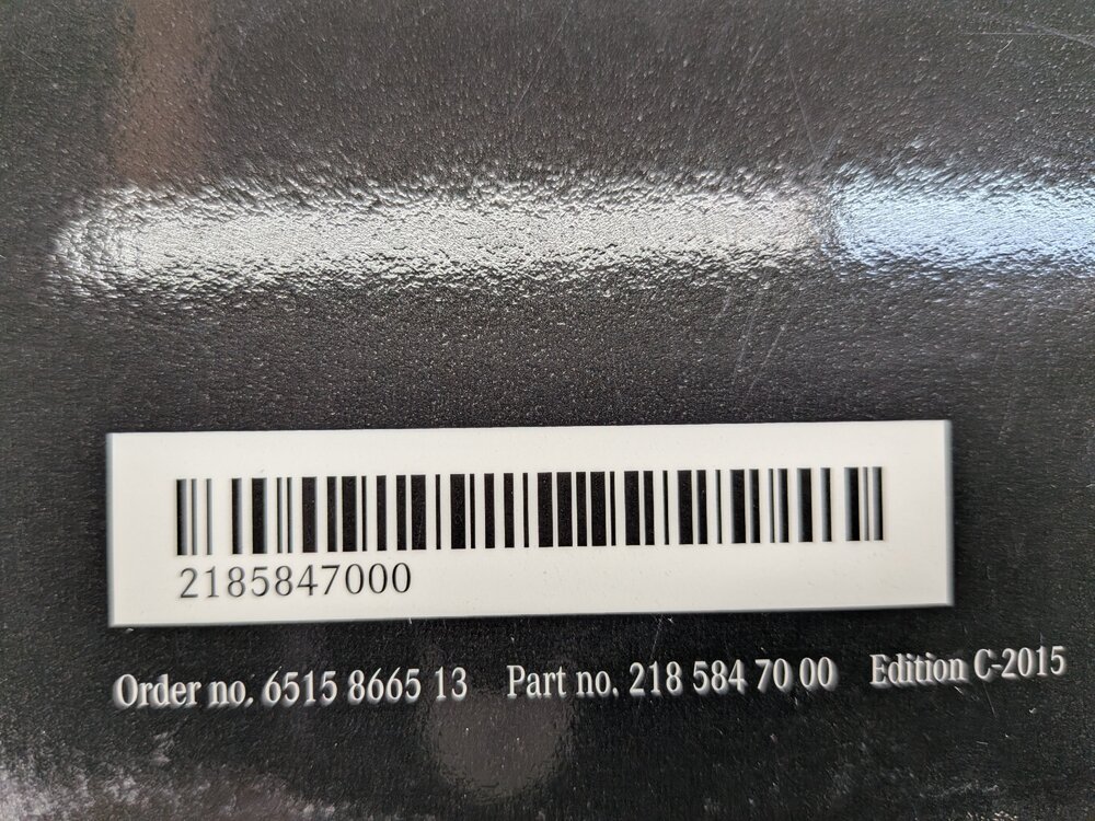Thumbnail 14: 2015 MERCEDES GL450 (X166) 3.0L OWNER'S MANUAL USER GUIDE BOOKLET w/ CASE SET