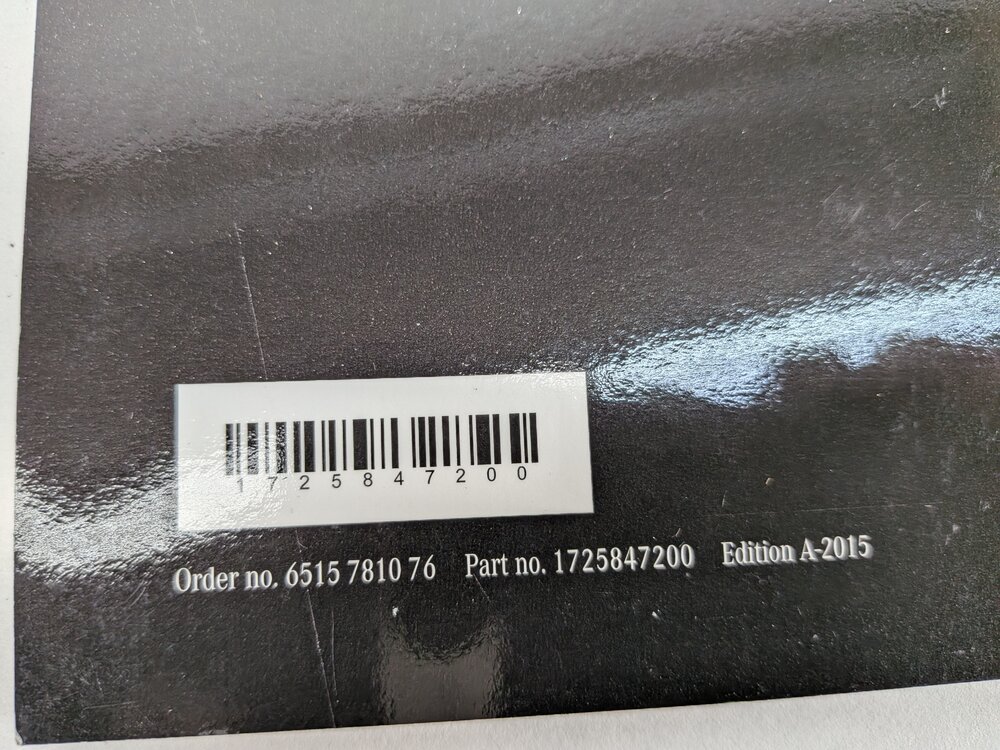 Thumbnail 16: 2015 MERCEDES GL450 (X166) 3.0L OWNER'S MANUAL USER GUIDE BOOKLET w/ CASE SET