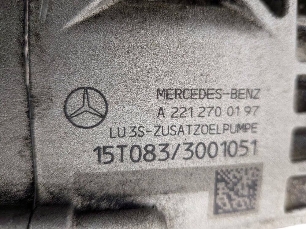 Thumbnail 9: 2015 MERCEDES GL450 (X166) AUTOMATIC TRANSMISSION AUXILIARY ELECTRIC OIL PUMP