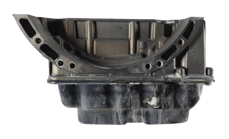 Thumbnail 6: 2015 MERCEDES GL450 (X166) 3.0L (276.821) ENGINE UPPER/LOWER OIL PAN SUMP SET/2