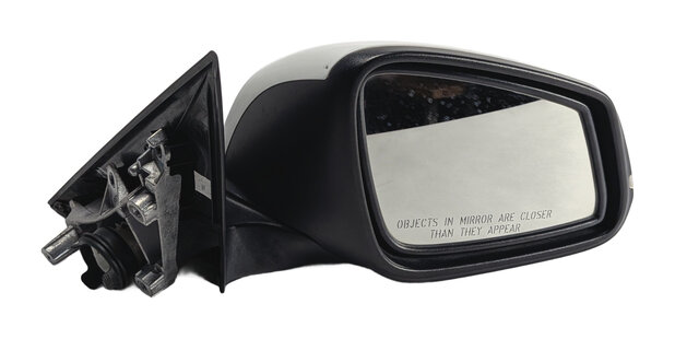 13-19 BMW 3-SERIES (F30 F31) RIGHT P-FOLD HEAT AUTODIM DOOR MIRROR (White)