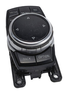 12-20 BMW 2 3 4 SERIES (F22 F30 F32 F34) STEREO NAVIGATION i-DRIVE SWITCH KNOB