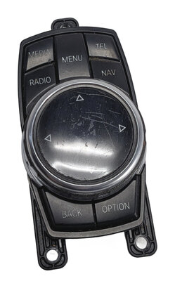 Thumbnail 2: 12-20 BMW 2 3 4 SERIES (F22 F30 F32 F34) STEREO NAVIGATION i-DRIVE SWITCH KNOB