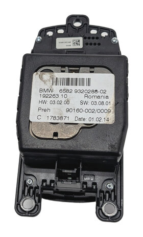 Thumbnail 6: 12-20 BMW 2 3 4 SERIES (F22 F30 F32 F34) STEREO NAVIGATION i-DRIVE SWITCH KNOB
