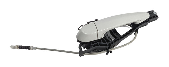 Thumbnail 4: 2012-2019 BMW 328i 330i 335i M3 (F30 F31) LEFT SIDE REAR DOOR HANDLE (White)