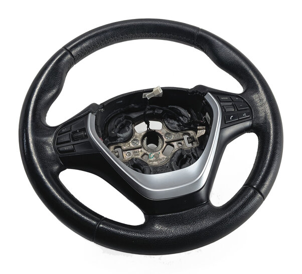 12-18 BMW 2 3 4 SERIES (F22 F30 F32) SPORT MULTIFUNCTION STEERING WHEEL (Black)