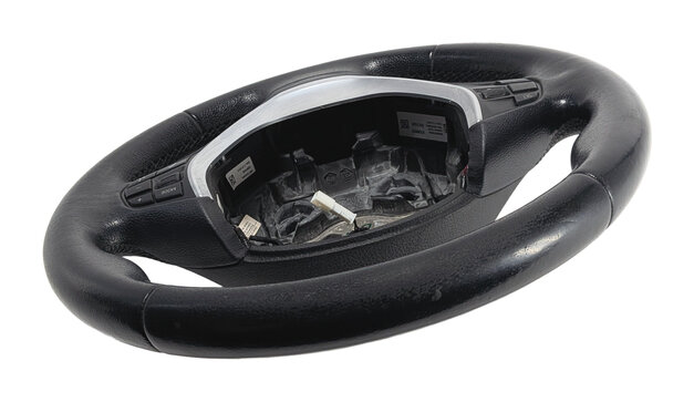 Thumbnail 4: 12-18 BMW 2 3 4 SERIES (F22 F30 F32) SPORT MULTIFUNCTION STEERING WHEEL (Black)
