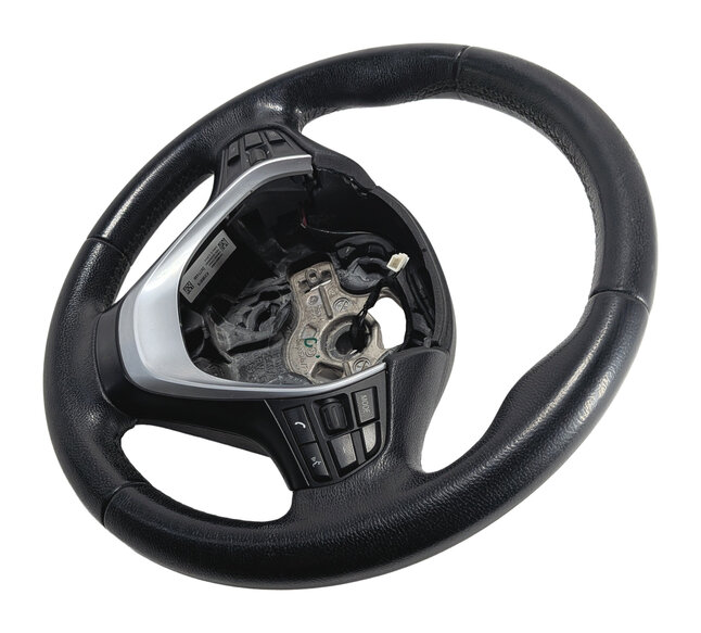 Thumbnail 7: 12-18 BMW 2 3 4 SERIES (F22 F30 F32) SPORT MULTIFUNCTION STEERING WHEEL (Black)