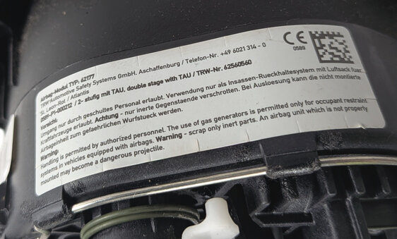 Thumbnail 6: 2012-2019 BMW 2 3 4 SERIES (F22 F30 F32) FRONT LEFT DRIVER STEERING WHEEL AIRBAG