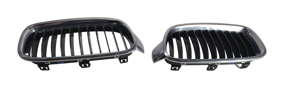 Thumbnail 2: 12-18 BMW 3-SERIES (F30) FRONT LEFT & RIGHT HOOD VENT GRILLE SET-2