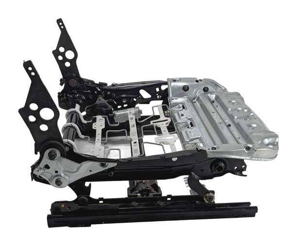 Thumbnail 3: 12-19 BMW 3 SERIES (F30 F34) FRONT LEFT DRIVER POWER SEAT TRACK FRAME w/ MOTORS