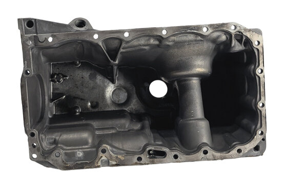 Thumbnail 5: 14-18 BMW 328D X3 F30 F31 F25 2.0L DIESEL ENGINE OIL PAN w/AXLE SUPPORT BRACKET