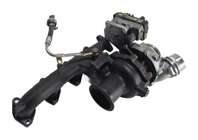 Thumbnail 2: 2014-2018 BMW 328i X3 (F25 F26) 2.0L N47T DIESEL ENGINE TURBO TURBOCHARGER