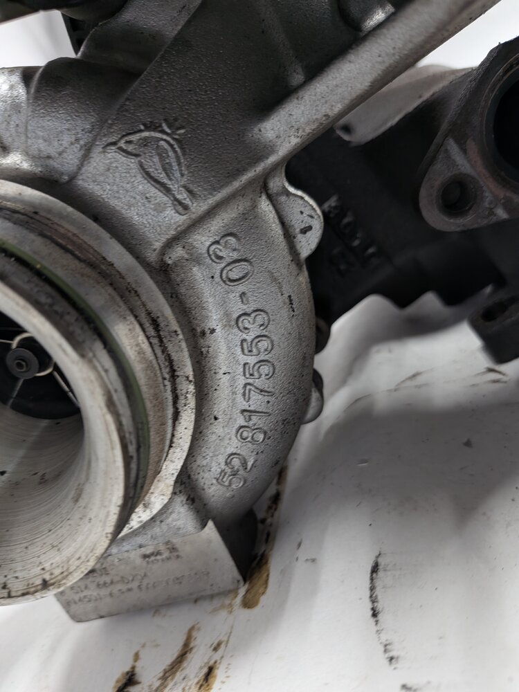 Thumbnail 5: 2014-2018 BMW 328i X3 (F25 F26) 2.0L N47T DIESEL ENGINE TURBO TURBOCHARGER