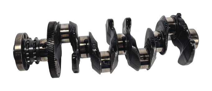 Thumbnail 2: 14-18 BMW 328D X3 (F30 F31 F25) 2.0L N47T DIESEL ENGINE CRANKSHAFT CRANK SHAFT