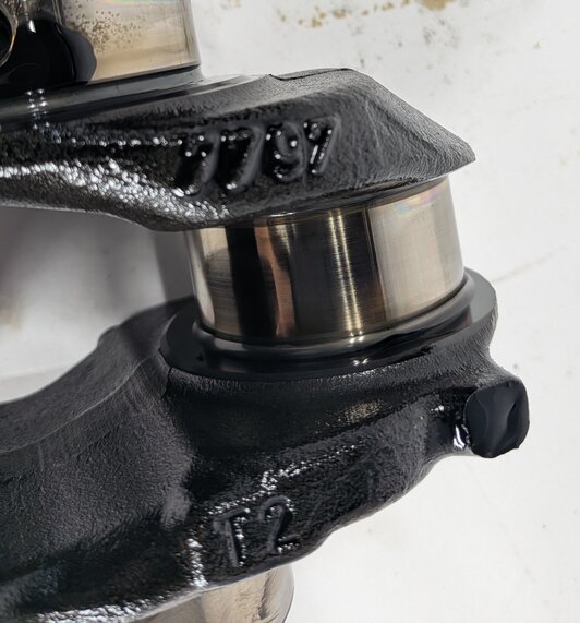 Thumbnail 5: 14-18 BMW 328D X3 (F30 F31 F25) 2.0L N47T DIESEL ENGINE CRANKSHAFT CRANK SHAFT