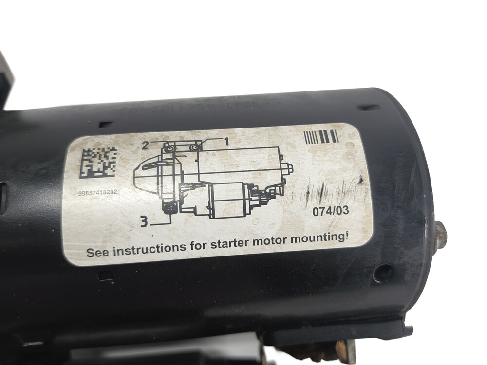 Thumbnail 8: 2014-2017 BMW 328i X3 (F25 F30) A/T 2.0L N47T TURBO DIESEL ENGINE STARTER MOTOR