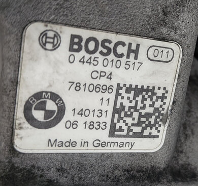Thumbnail 6: 2014-2017 BMW 328i X3 (F25 F30) 2.0L N47T DIESEL ENGINE FUEL INJECTION PUMP
